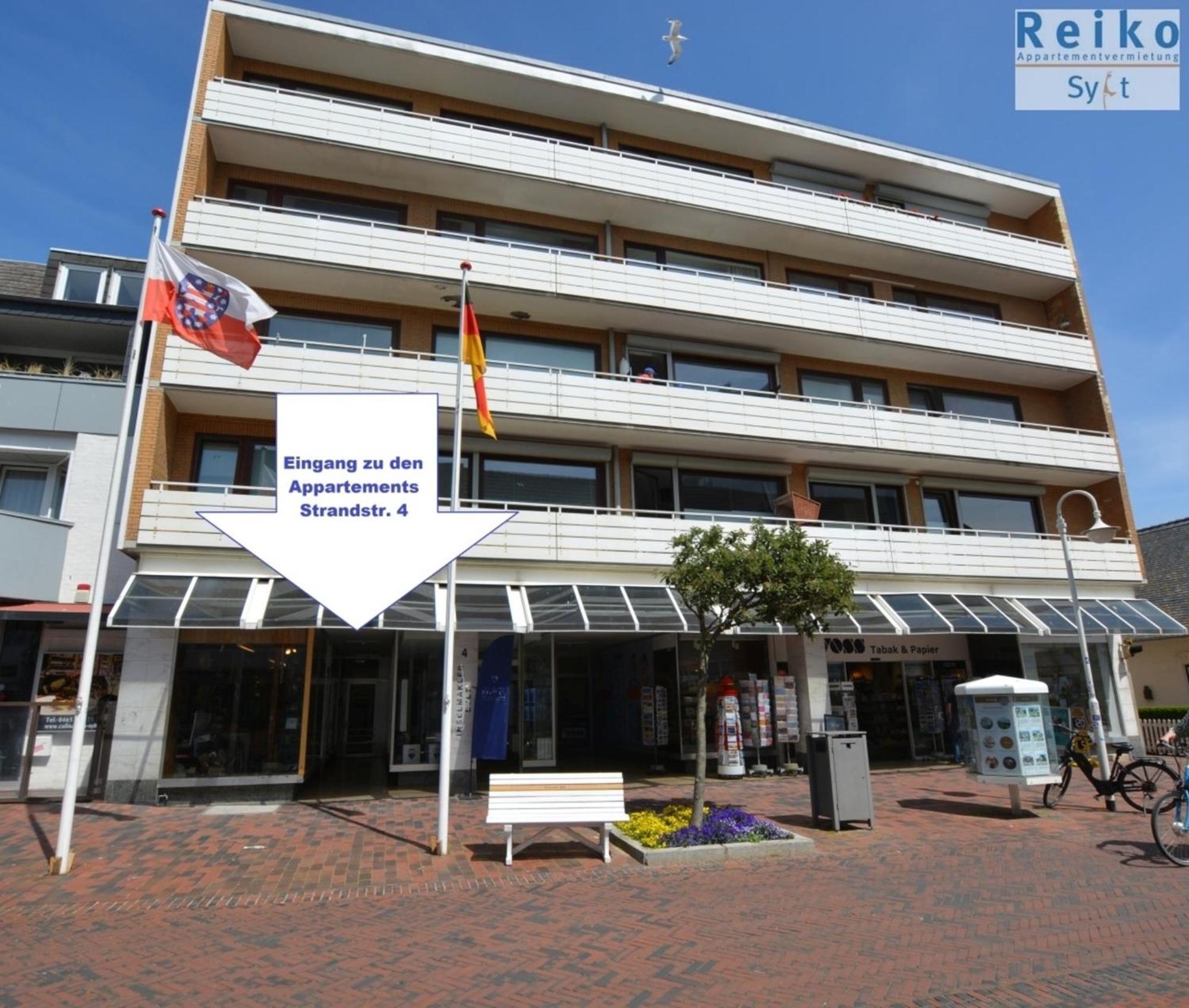 12-42, Strandnah, Im Herzen Westerlands, Balkon, 3 Etage Apartment *